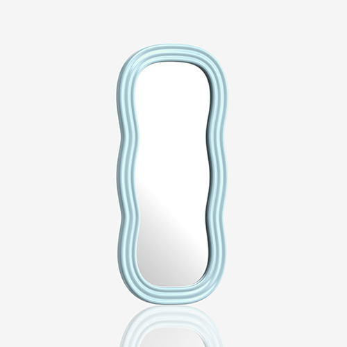 CONNECTORIAL [6회차 예약중 / 9월 말 배송] Wave Mirror-Mint Green(Medium)