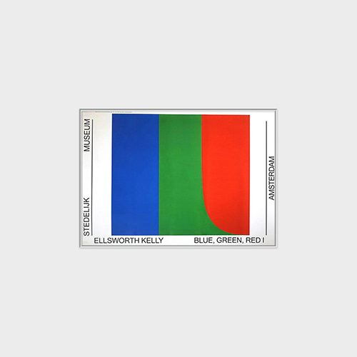 마이온프라이빗 엘스워스 켈리 ELLSWORTH KELLY - Blue,Green,Red I (액자포함) 59.4 x 84.1cm