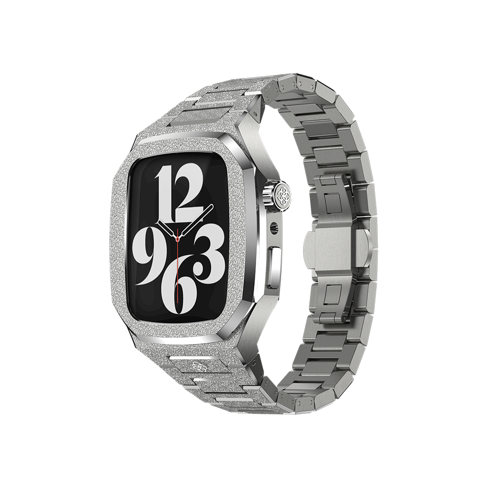 골든컨셉 애플워치 케이스 EVF 45mm 41mm 프로스테드 실버 Apple Watch Case - EVF - FROSTED Silver [추성훈 시계]