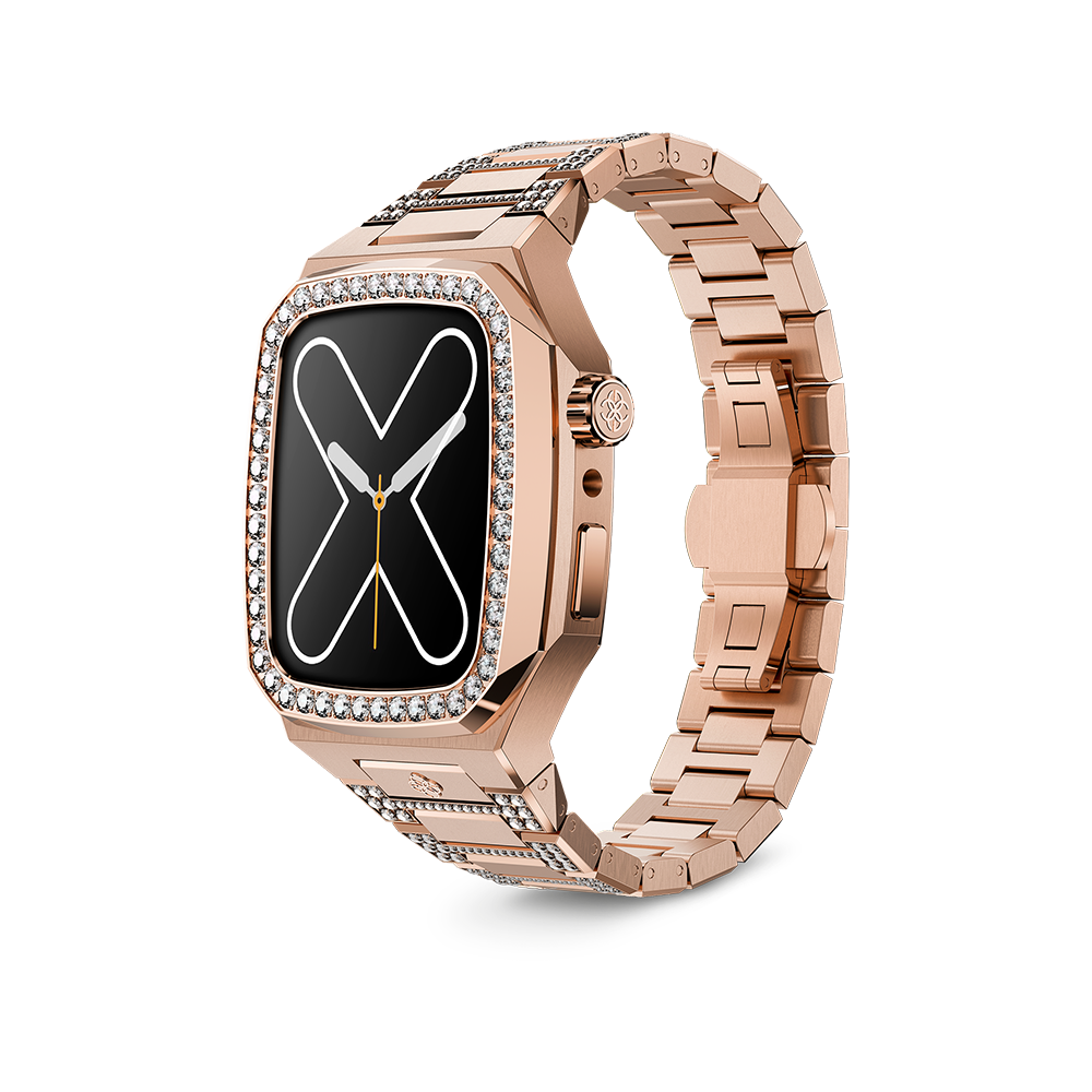 골든컨셉 애플워치 케이스 EVD 41mm 아이스 로즈 골드 Apple Watch Case / EVD - Iced Rose Gold [추성훈 시계]