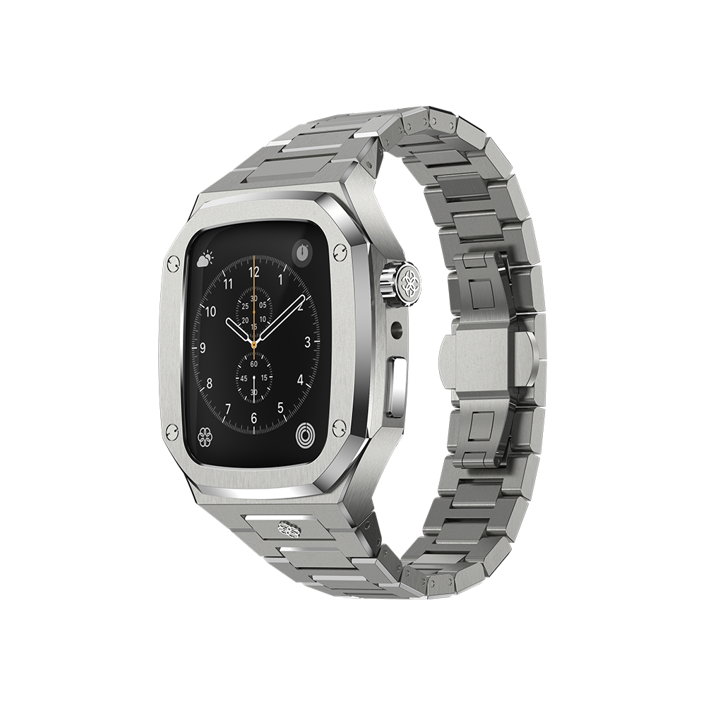 골든컨셉 애플워치 케이스 EV 45mm 41mm 실버 Apple Watch Case - EV - Silver [추성훈 시계]